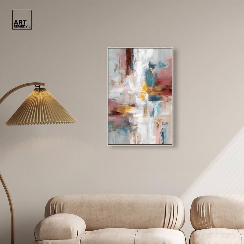 Warmth and cool III Canvas by Art Remedy
