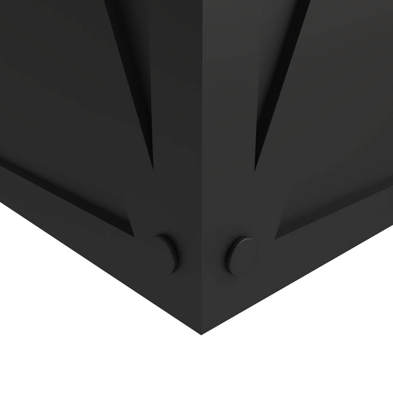 Papyrus Elegant Rectangular Modern Planter with Drainage, Lightweight Fiberstone MGO Clay Blend for Indoor Outdoor Use