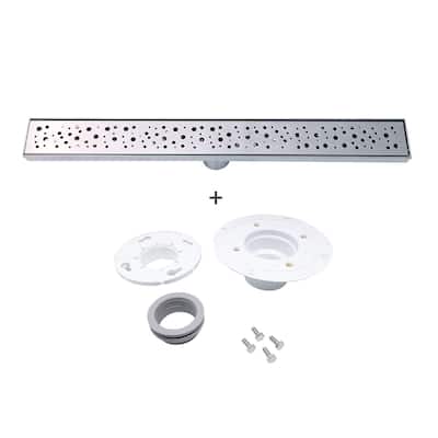 BOANN Modern Design 304 Stainless Steel 23.6" Linear Drain