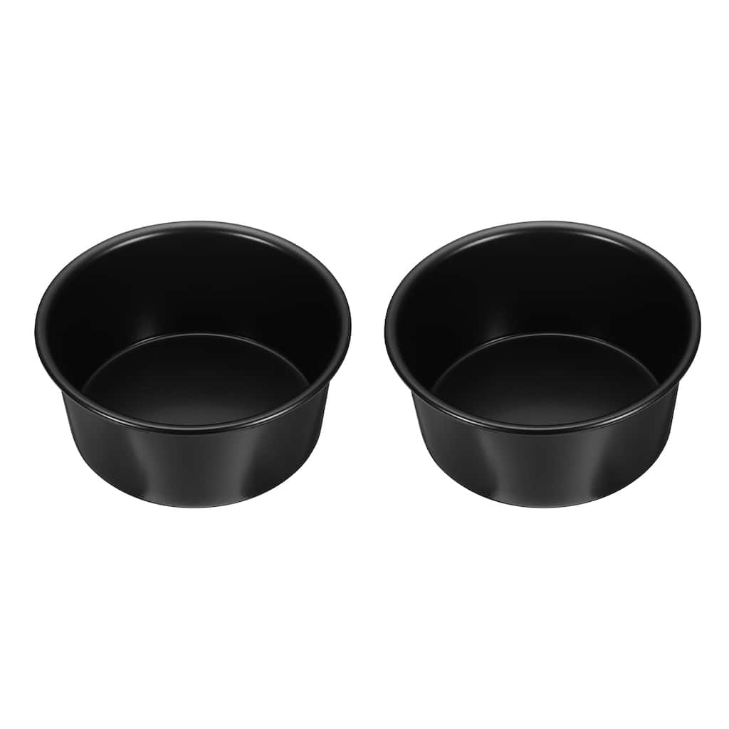 2Pcs Round Cake Pan Baking Cake Pans Cheesecake Pan Anodized Aluminum