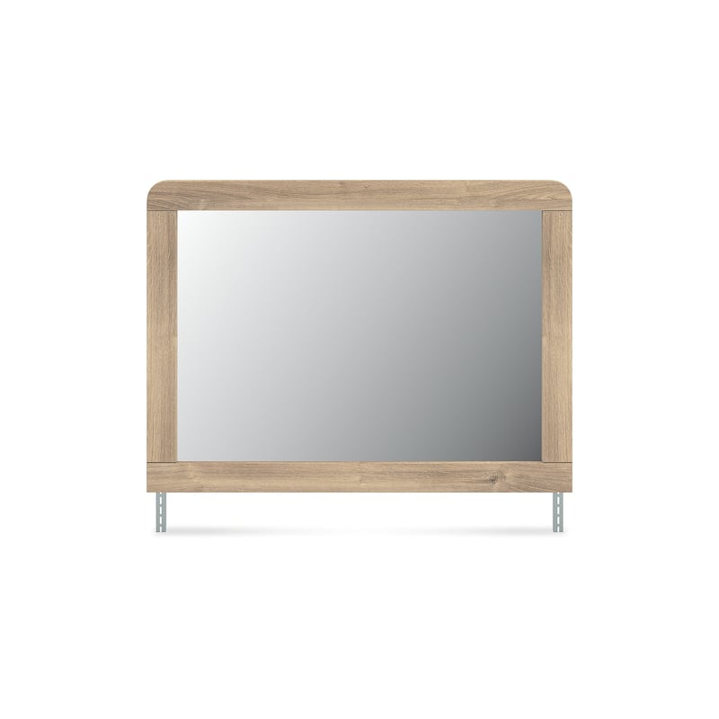 Signature Design by Ashley Prandefort Light Brown Bedroom Mirror - 42" W x 1" D x 36" H