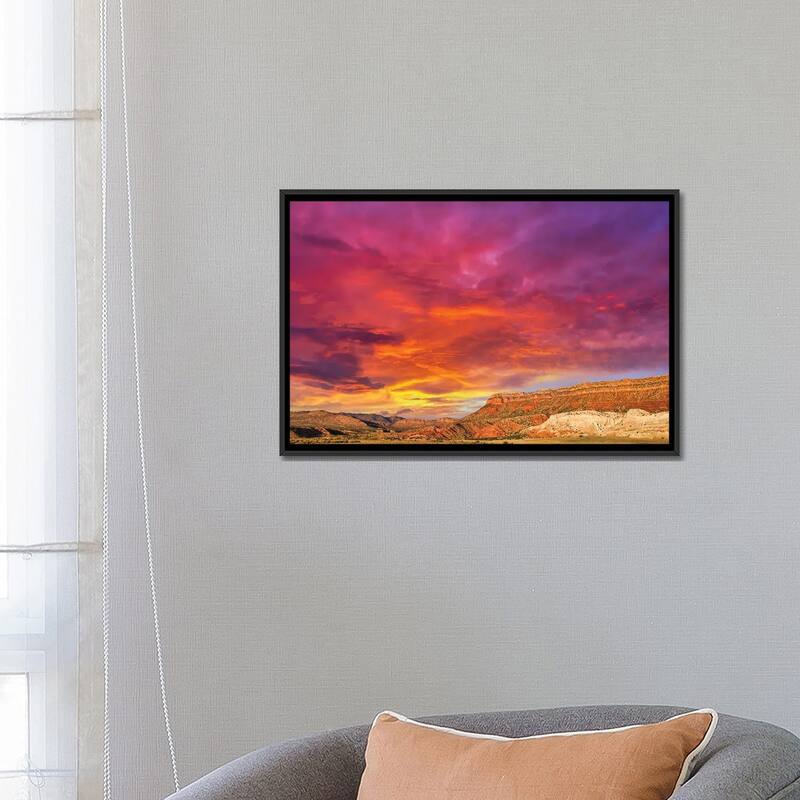 iCanvas "Southwest Plateau" by Mark Paulda Framed Canvas Print