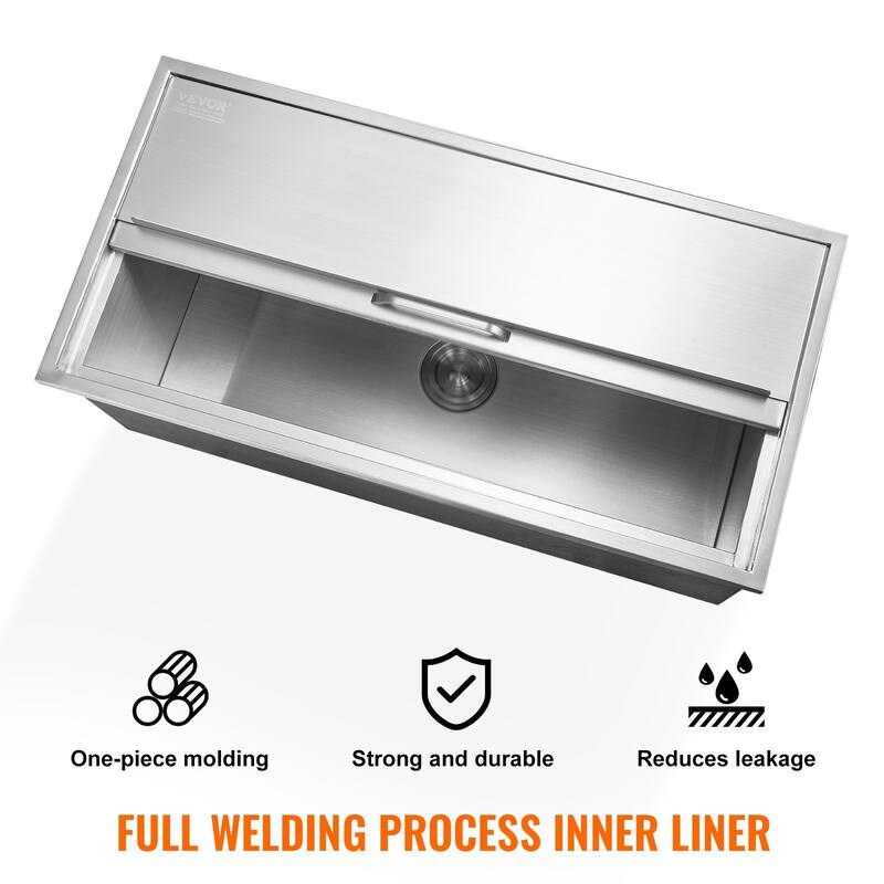 Stainless Steel Commercial-Grade Ice Bin with 24-Hour Insulation for Bars and Restaurants