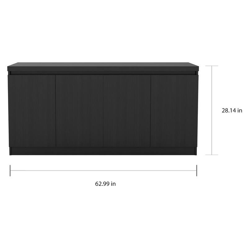 Viennese 62.99 inch. 6- Shelf Buffet Cabinet
