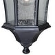 preview thumbnail 10 of 9, Aberdeen Black Motion Sensor Dusk-to-Dawn Outdoor Wall Light - 9.5-in W x 23-in H x 11-in D