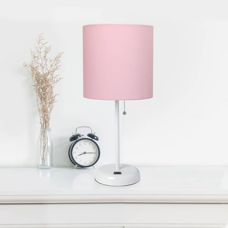 Simple Designs 19.5" Desk Lamp with Feit LED Bulb Included - 19.50