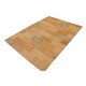 Ziegler Bethany Tan Blue Hand Knotted Wool Rug 9'11 x 13'7 - 9'11
