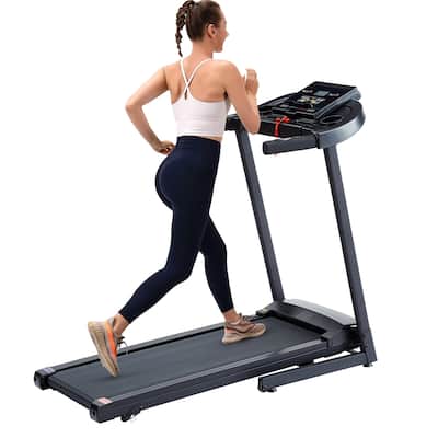 2.5 Hp Hydraulic Folding Treadmill With 3-Speed Incline Adjustment