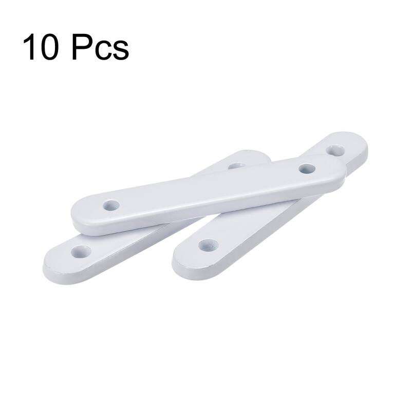 Curtain Weights - 40g, Iron Weight for Curtains Tablecloth Flags 10Pcs - White