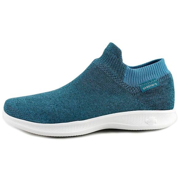 Shop Skechers Go Step Lite Ultrasock Women Round Toe Canvas Walking Shoe Overstock 18519872