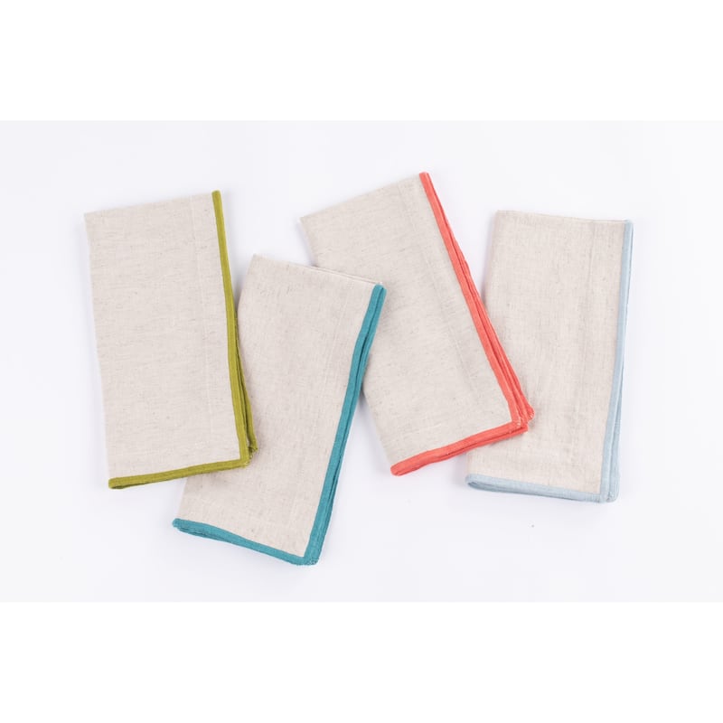 Clara Dinner Napkin Set (Set of 4) - Vibrant