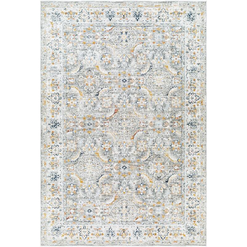 Livabliss Transitional Beckham Medallion Area Rug
