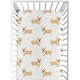 preview thumbnail 1 of 4, Sweet Jojo Designs Corgi Puppy Dogs Boy, Girl, Unisex/Gender Neutral Fitted Crib Sheet Orange White Modern Dog Puppies Cartoon