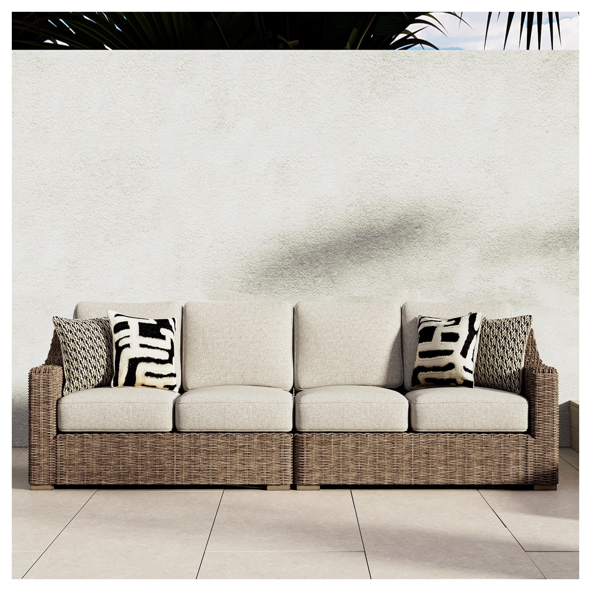 Signature Design by Ashley Beachcroft Outdoor 2-piece Loveseat