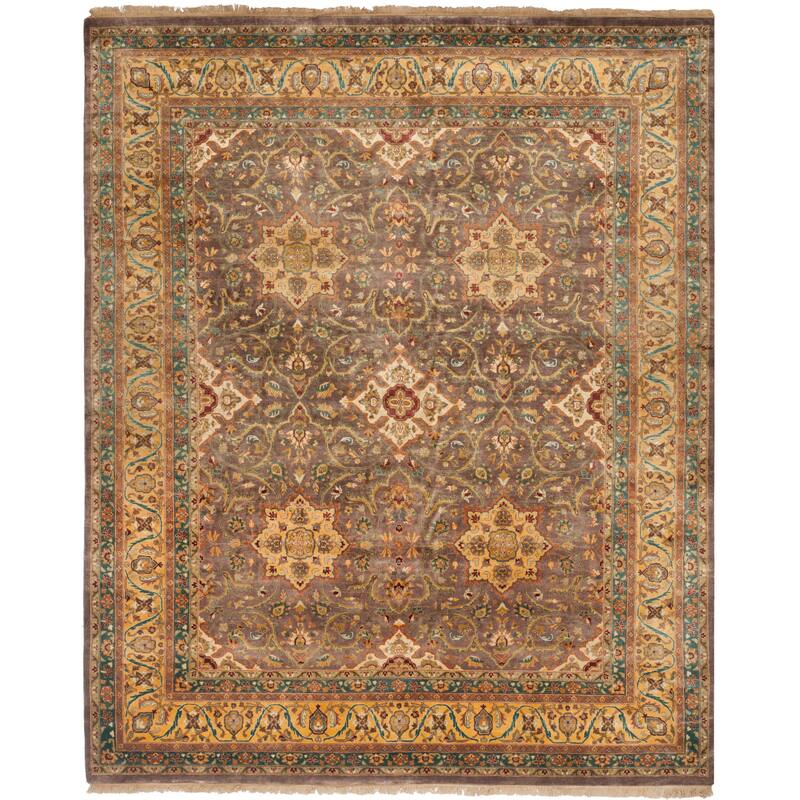 SAFAVIEH Couture Hand-knotted Ganges River Silene Traditional Oriental Wool - 8' x 10' - Assorted - Rectangle