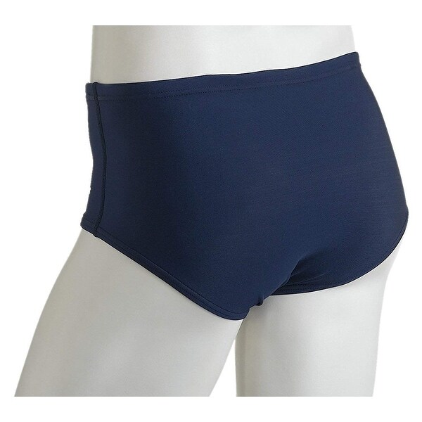 speedo men's xtra life lycra solid 5 inch brief swimsuit