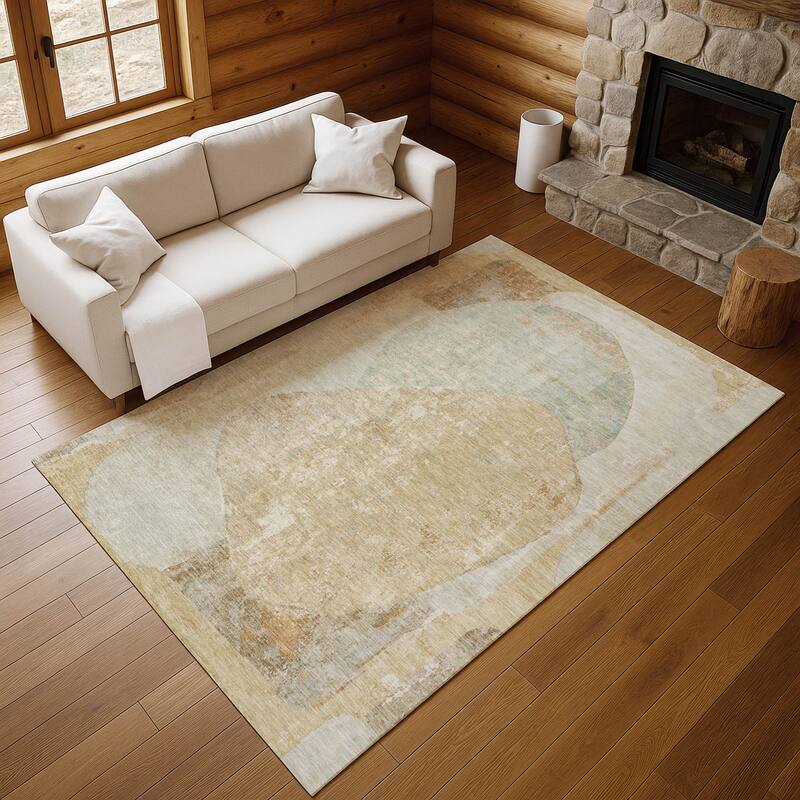 Premium Washable Super Soft Abstract Modern Mayfield Rug