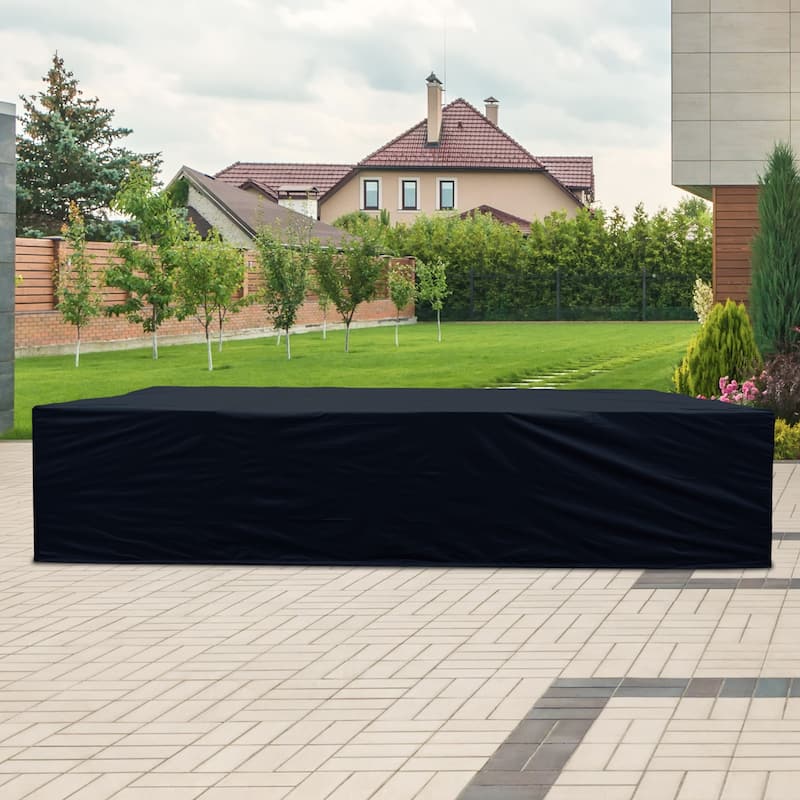 XIZZI Patio Furniture Outdoor Waterproof Sofa Covers - 126"x63"x28"