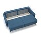 preview thumbnail 24 of 36, Scandinavian Sleeper Sofa with Storage