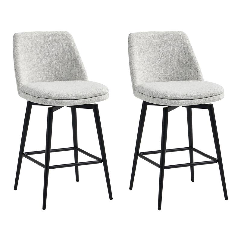 Ariel Counter Height Swivel Barstool Set