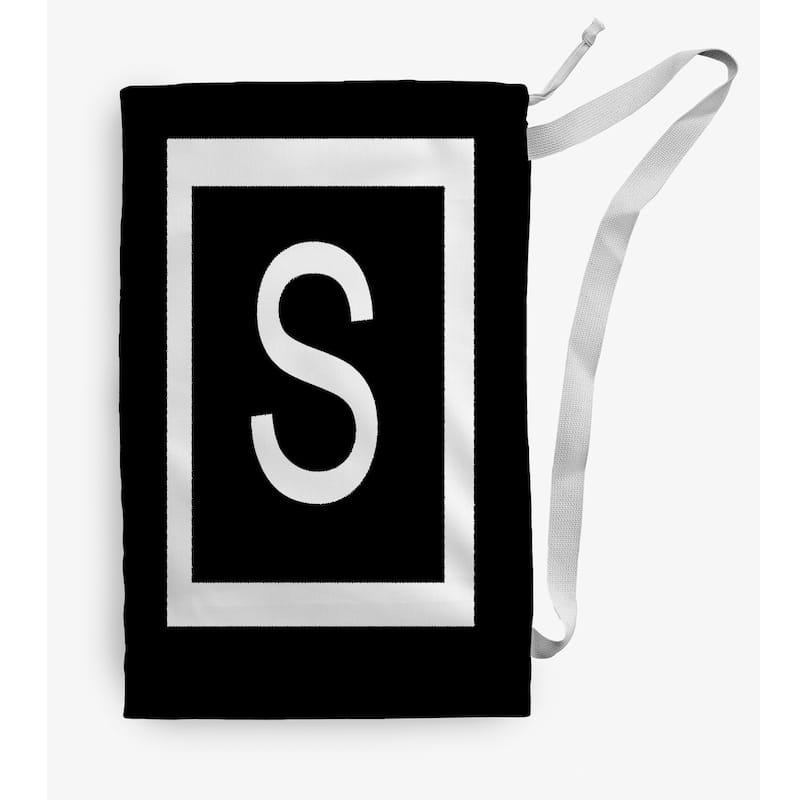 Modern Monogram Laundry Bag - 18" x 29"