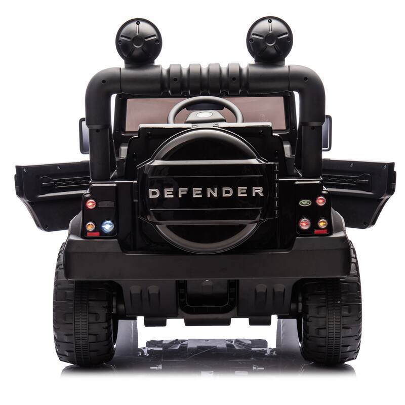 24V Land Rover Defender Kids Ride-On Car, Remote Control, Dual 55W Motors, Bluetooth, LED Lights, Ages 3-7