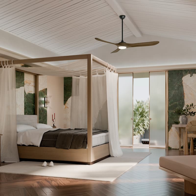 Kichler Lighting Mylo 70 Inch Ceiling Fan with Satin Etch Cased Opal Glass