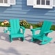 preview thumbnail 2 of 68, Shoreside Kids Outdoor Poly Adirondack Rocking Chair with Cup Holder (Set of 2)