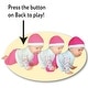 preview thumbnail 2 of 3, Lissi: 12" Crawling Baby Doll - Pink & Blue - Interactive Doll, Kids 2+