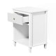preview thumbnail 12 of 16, 3-Color Kid's Bedside Table with Drawer and Shelf
