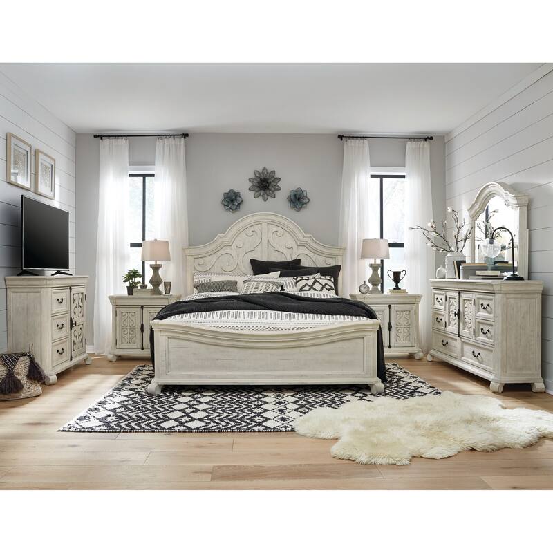 Magnussen Home Bronwyn Alabaster Bachelor Chest