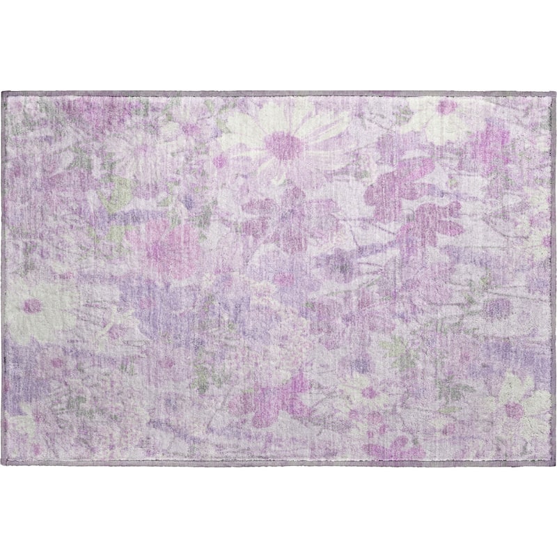 Premium Washable Super Soft Floral Mayfield Rug