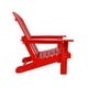 preview thumbnail 31 of 101, POLYTRENDS Laguna All Weather Poly Outdoor Adirondack Chair - Foldable