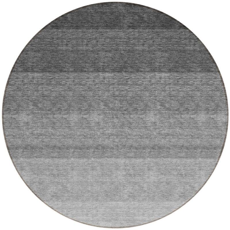 HomeRoots Ombre Transitional Rectangle Outdoor Rug