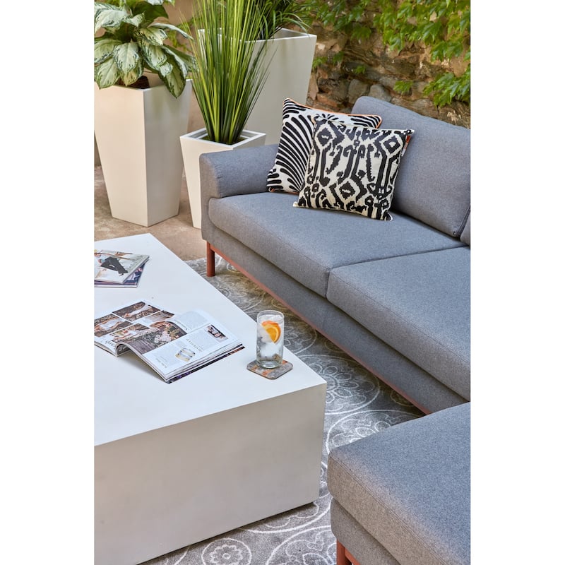 Urbia Bloc Rectangular Concrete Coffee Table