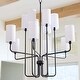 preview thumbnail 5 of 6, Quorum International 698-12 Charlotte 12 Light 37" Wide Chandelier