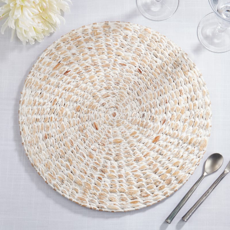 Foil Print Natural Fiber Placemat (Set of 4)