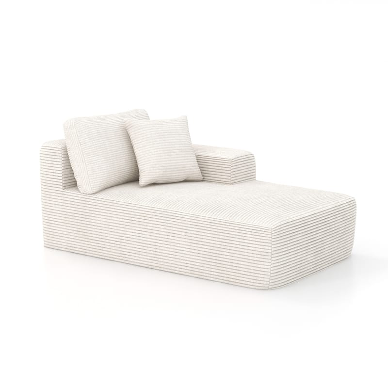 Oversized U-Shaped Sofa Modular Removable Applicable Living Room Furniture Set