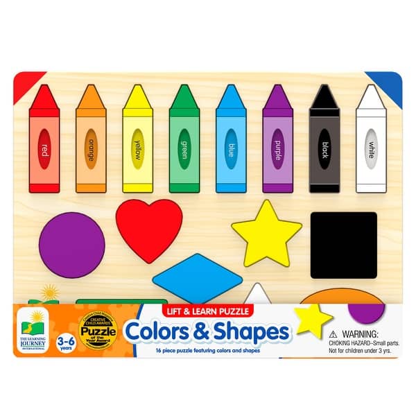 slide 2 of 4, The Learning Journey International Lift & Learn Colors & Shapes - Assorted Assorted - Kids