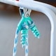 preview thumbnail 7 of 6, Indoor/Outdoor Toddler Metal Swing with Safety Harness, Foldable Frame