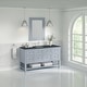 preview thumbnail 33 of 56, James Martin Vanities Breckenridge 60" Single Vanity, Serenity Blue