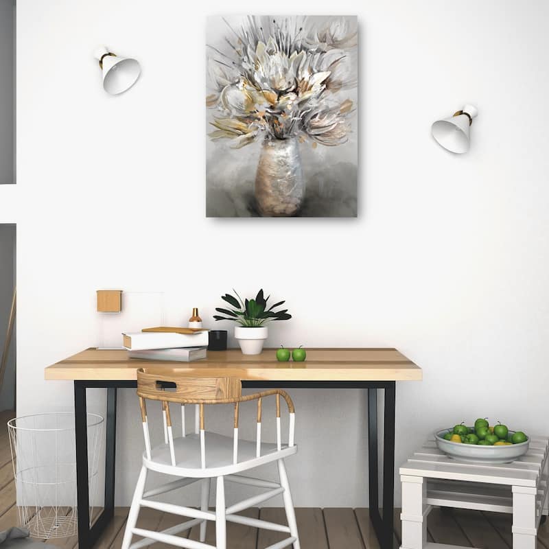 Precious Whispers III By Studio Arts Canvas Art Print