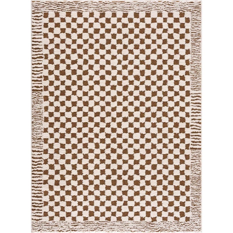 Hauteloom Leryn Hallway, Kitchen Runner Rug - High Pile - Off White - 2'8" x 7'3"