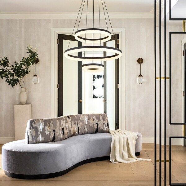 Modern chandelier led discount