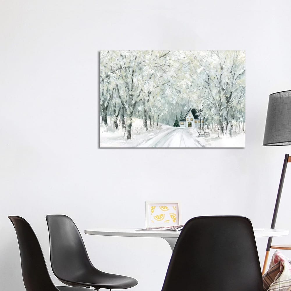 iCanvas "Christmas Lane" by Carol Robinson Canvas Print