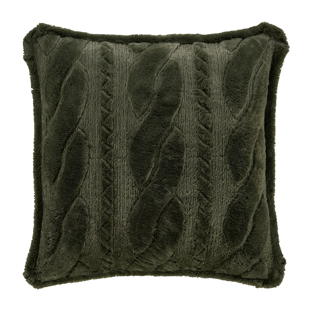 Cava Evergreen Euro Quilted Sham
