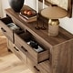 preview thumbnail 7 of 13, WAMPAT 4-Piece Bedroom Set, Queen Bed Frame, 2 Nightstands & 6-Drawer Dresser