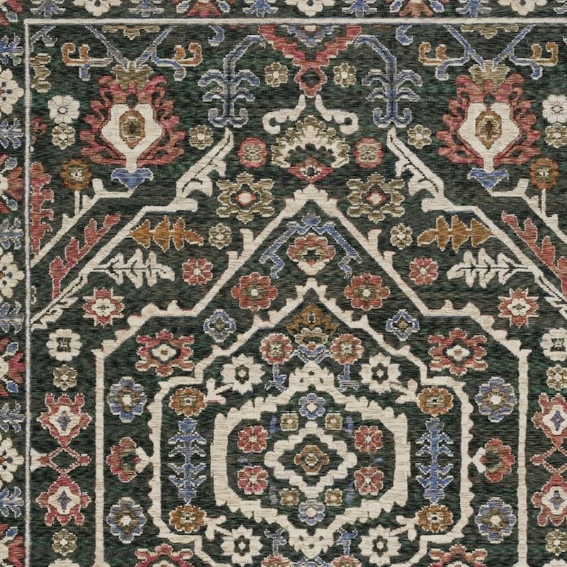 HomeRootsFloral Traditional Runner Area Rug