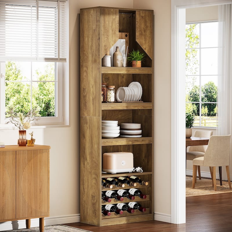 Tall Wine Bar Cabinet