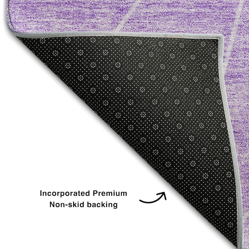 Premium Washable Super Soft Geo Abstract Mayfield Rug